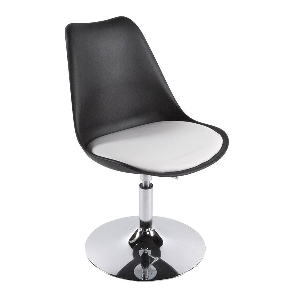 Chaise - Chaise design 48x54x85 cm blanc - VIC photo 1
