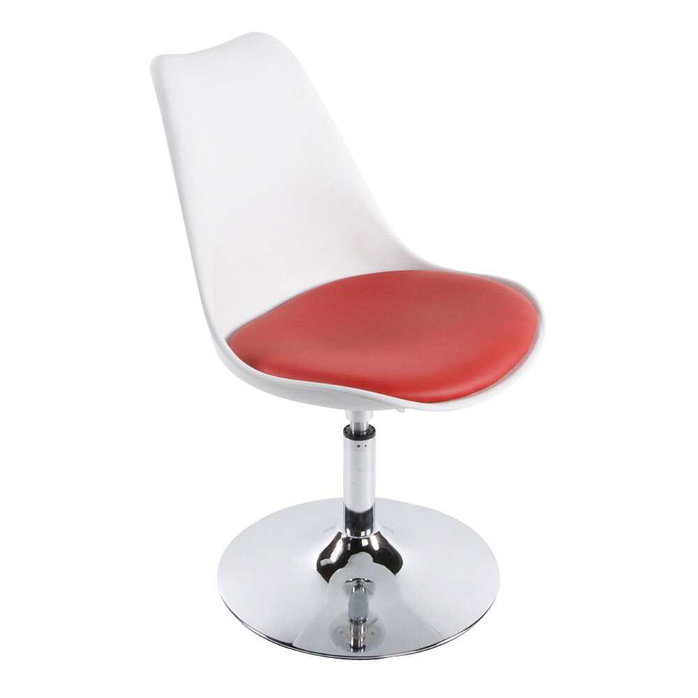 Chaise - Chaise design 48x54x85 cm rouge - VIC photo 1