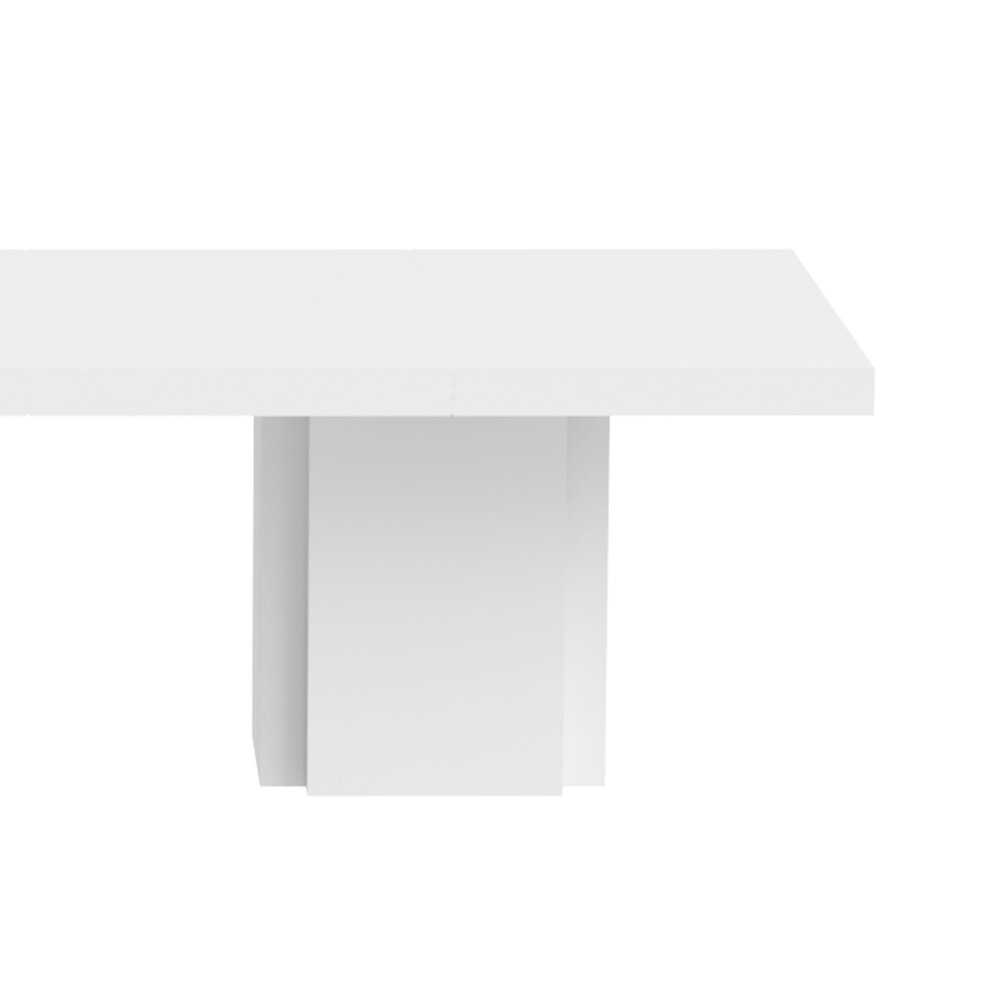 Table à manger 262 cm décor blanc brillant - DINNY photo 4