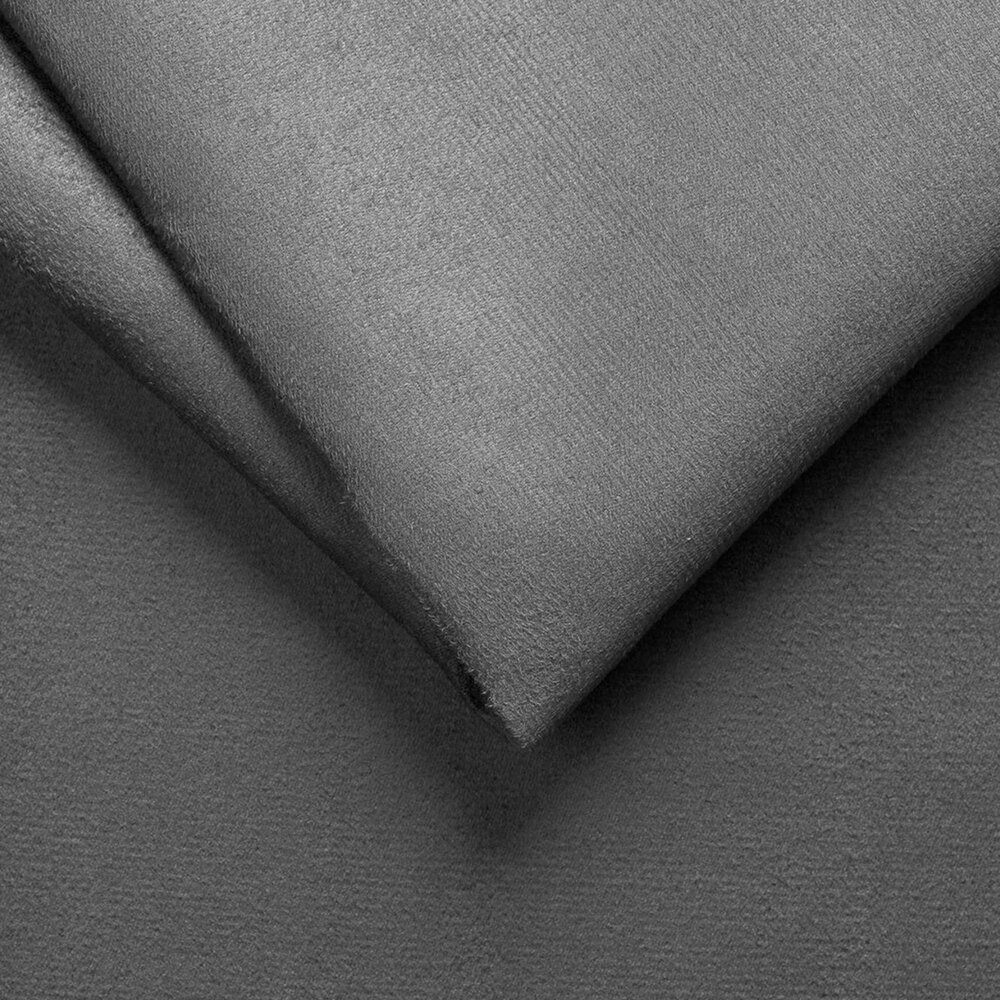 Canapé d'angle réversible avec coffre en microfibres gris photo 10