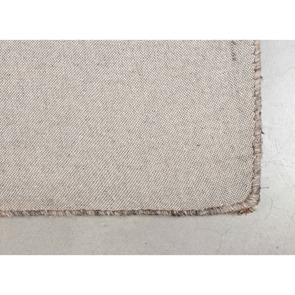 Tapis Beige et Blanc en Coton 200 x 300 cm Poils…