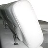 Canapé d'angle - Canapé d'angle fixe à droite 3 places en PU blanc photo 3