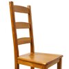 Chaise - Lot de 4 chaises Hêtre assise bois Teinte chêne moyen photo 4