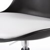 Chaise - Chaise design 48x54x85 cm blanc - VIC photo 3