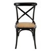 Chaise - Lot de 2 chaises coloris noir - BISTRONO photo 2