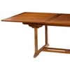 Table de jardin - Table rectangulaire double extension 200/300x120 photo 3