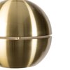 Luminaire - Suspension boule 40x40x154 cm en métal or photo 3