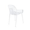 Meuble de jardin - Lot de 2 chaises de jardin en aluminium blanc - KUIP photo 3
