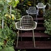 Meuble de jardin - Lot de 2 chaises de jardin en aluminium vert - KUIP photo 5