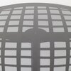 Meuble de jardin - Table de jardin ronde 80x76 cm en verre et aluminium noir photo 2