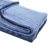 Couvre-lits et accessoires - Plaid 150x200 cm en polyester bleu - GENTLY photo 3