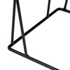 Table basse - Table d'appoint plateau en marbre noir piètement noir - HELIX photo 5