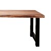 Table - Table à manger 165 cm en acacia et métal noir - STACY photo 4