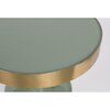 Table basse - Table d'appoint ronde 36x51 cm en métal vert - GLAM photo 4