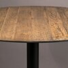 Table - Table ronde 75x75 cm décor chêne et métal - BRAZA photo 4