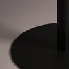 Table - Table ronde 75x75 cm décor pin noir et métal - BRAZA photo 4