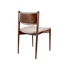 Chaise - Lot de 2 chaises 46x52,5x78,5 cm en tissu beige et bois photo 3