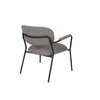 Chaise - Lot de 2 chaises 69,5x61x73 cm en tissu gris - JULIEN photo 3