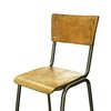 Tabouret de bar - Lot de 2 chaises de bar en manguier naturel et métal - HARNY photo 3