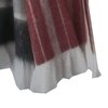 Couvre-lits et accessoires - Plaid 125x150 cm en tissu rouge et gris photo 2