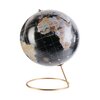 Objet déco - Globe terrestre déco 21,5x29 cm noir et doré photo 2