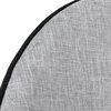Tabouret de bar - Lot de 2 chaises de bar H65 cm en tissu gris clair - ABAYA photo 5