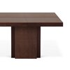 Table - Table à manger rectangulaire 262x130x75 cm décor chêne brun - DINNY photo 2