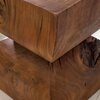 Table basse - Table basse 30x30x45 cm en bois de sheesham massif photo 2