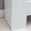 Objet déco - Meuble cache-radiateur 78x19x82 cm en bois blanc photo 5