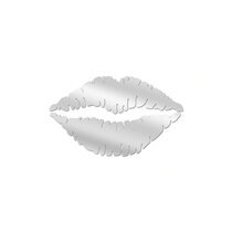 Miroir baiser rouge à lèvres - KISS