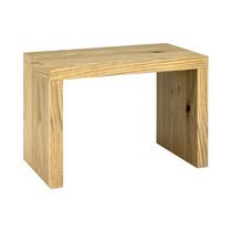 Table basse 50x30x35 cm décor chêne - JULAN