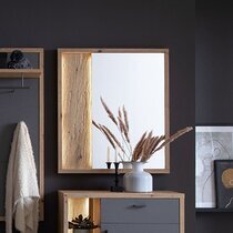 Miroir 76x5x86 cm décor chêne - ERTZA