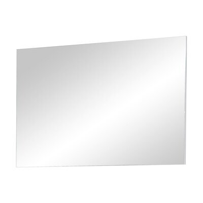 Miroir 87x60 cm décor blanc
