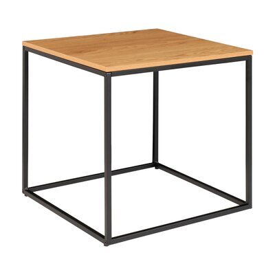 Table d'appoint carrée 45x45 cm en chêne - IMALA
