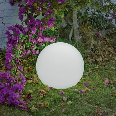 Boule lumineuse extérieure blanche 80 cm - HEMERA