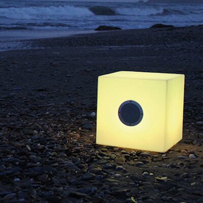 Cube lumineux à LED multicolore et sans fil H43 cm - HEMERA
