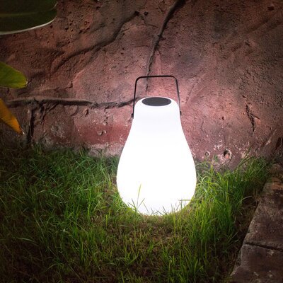 Lampe nomade multicolore avec enceinte bluetooth H37 cm - HEMERA