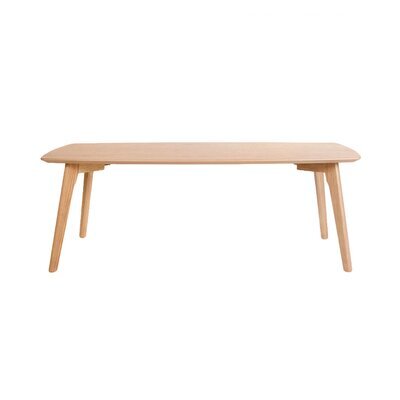Table basse 110x50x40 cm décor chêne naturel - BALTIC