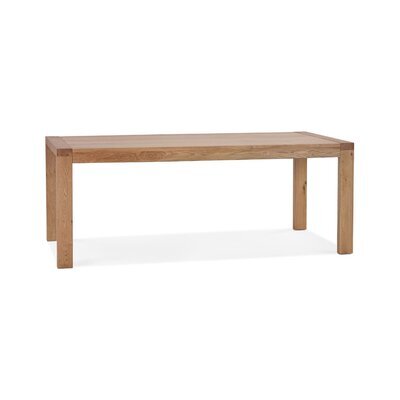 Table à manger 280x100x77 cm en chêne et bois naturel