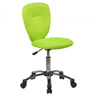 Chaise de bureau pour enfant 60x60x83/95 cm vert citron - BELUSHI