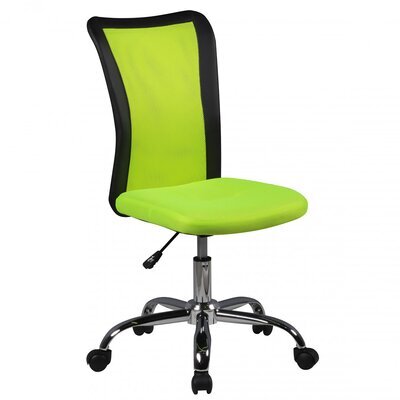 Chaise de bureau pour enfant 60x60x90/100 cm vert citron