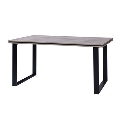 Table à manger 180x90x78 cm décor chêne grisé - ISTRES