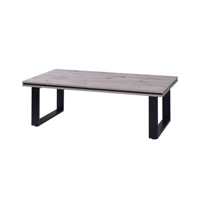 Table basse 135x70x45 cm chêne grisé - ISTRES