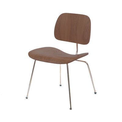 Chaise vintage 50x52x76,5 cm en bois d'acacia marron - MARIOLI